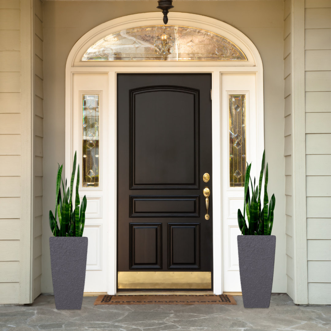 Hymie Pot Planter (Set of 2) Ebern Designs 