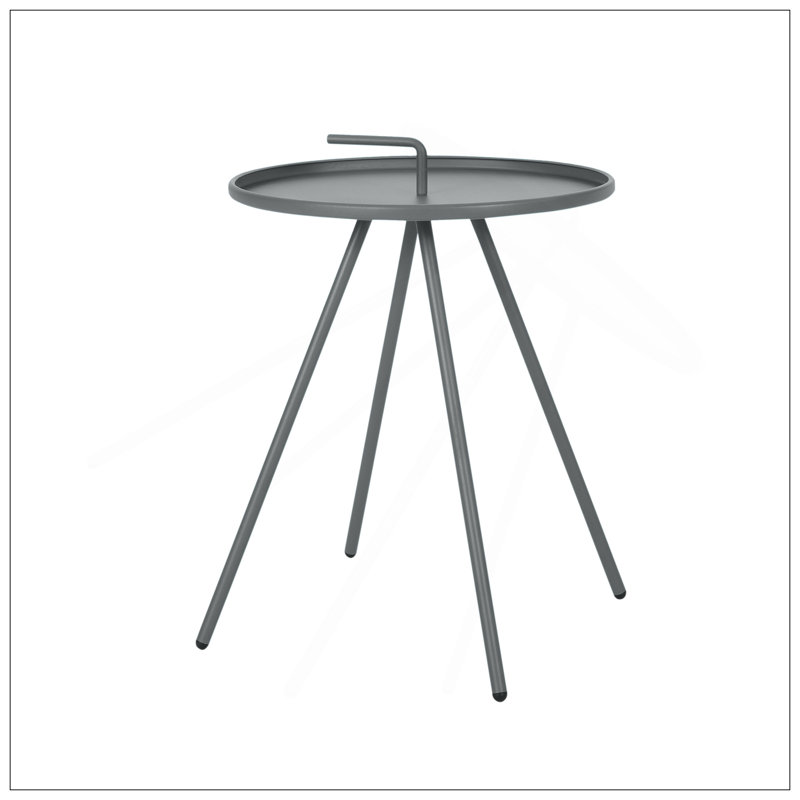 VIDA 16.5" SIDE TABLE, Gray