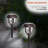 Brown Solar Powered Integrated LED Metal Pathway Light Pack