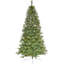 Arbre de Noël mi-temps 7,5 pi avec lumières DEL blanc chaud et base Christmas Time-714812461