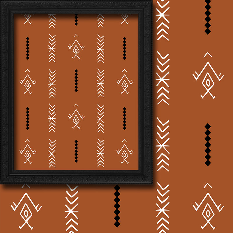 Rideau à panneau simple, L 52 po x L 120 po, Brique