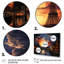 Futuriste Paris Eiffel Tower Scenery III - Franch Wall Art Living Room-1437767763-1437768617