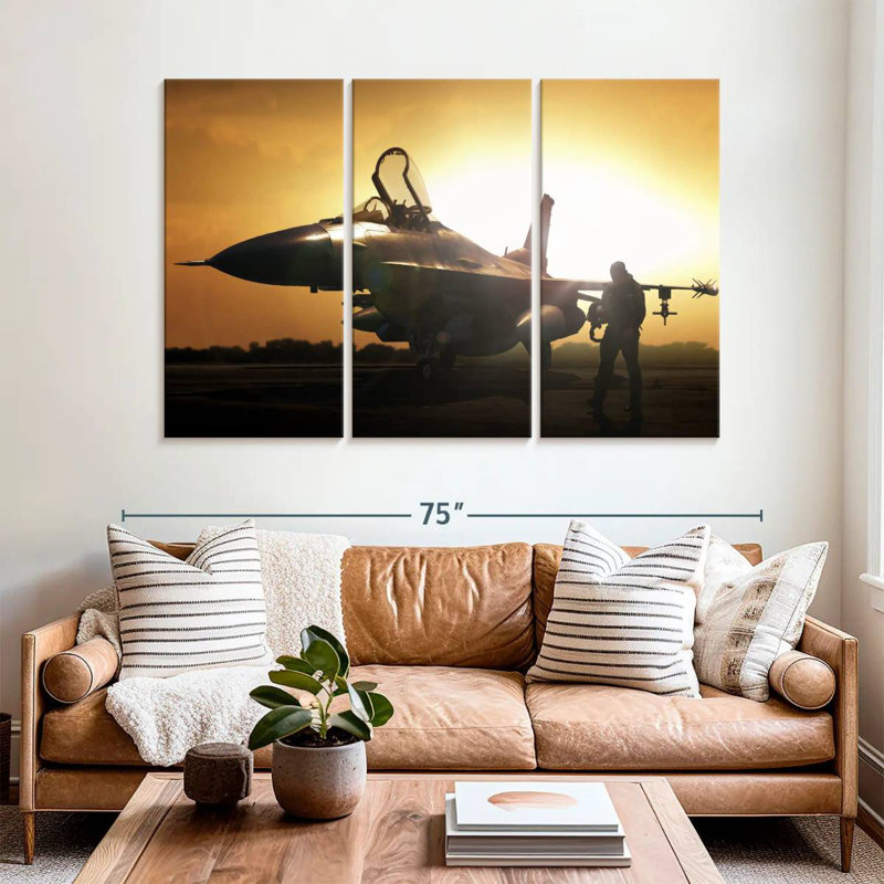 Jet militaire Mehar, H 36 po x l 57 po
