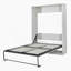 Grand lit escamotable semi-fermé et ouvert grand format-34718818