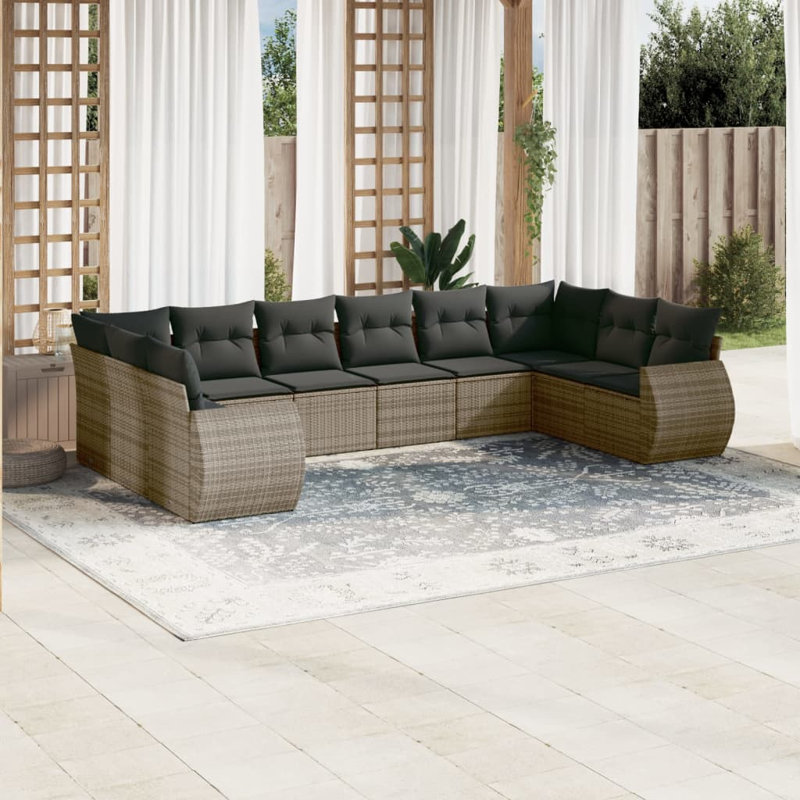 Ensemble de canapé de jardin Vidaxl