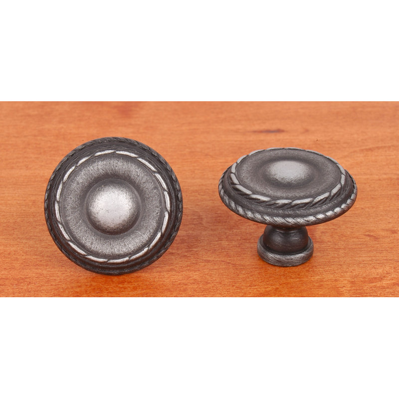 CK Series Mushroom Knob, Small, Distressed Nickel