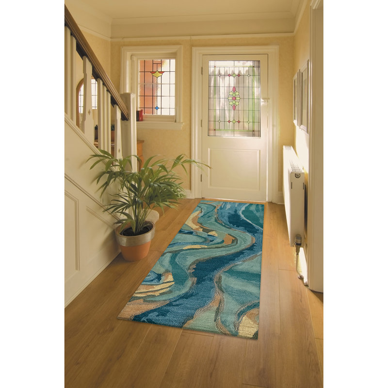 Tapis d'intérieur transitionnel Starki Panorama, Tapis de couloir 2 pi x 7 pi 6 po