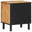 40cm W Metal Bedside Table