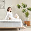Matelas simple de 12 po, conception avec mousse à mémoire de forme et ressorts ensachés, soulagement des douleurs dorsales, fermeté moyenne, reste au frais toute la nuit