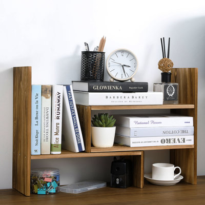 Dezstany Adjustable Solid Wood Desktop Organizer