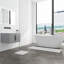 Ensemble de tapis de bain à séchage rapide Diatomite - Très grand + petits tapis gris-106923785