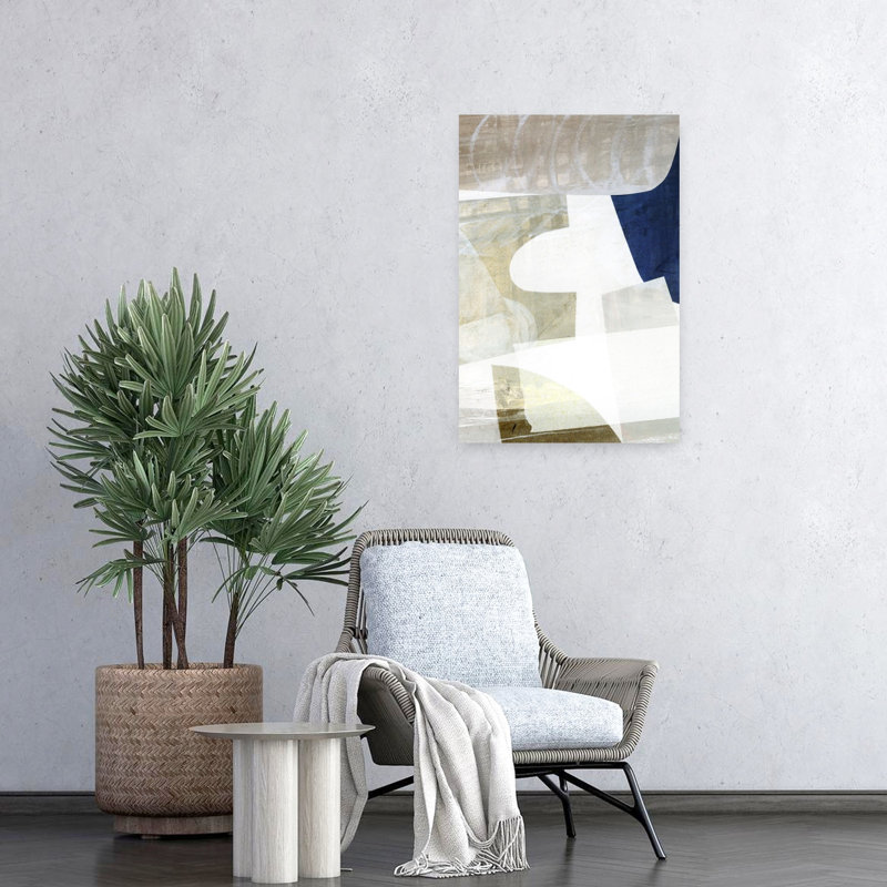 Art contemporain contemporain abstrait, H 24 po x l 16 po
