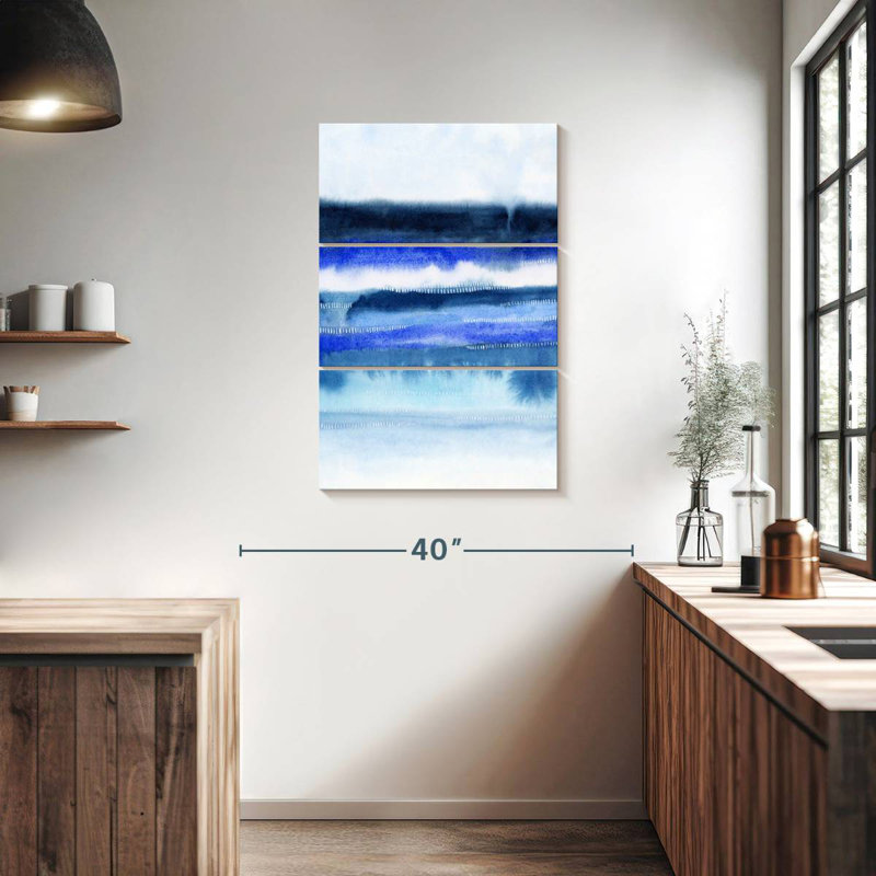 Avery, littoral abstrait II, H 38 po x l 24 po