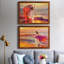 «Ocean Breeze», ensemble de 2 peintures sur toile encadrées-689590671-689590659