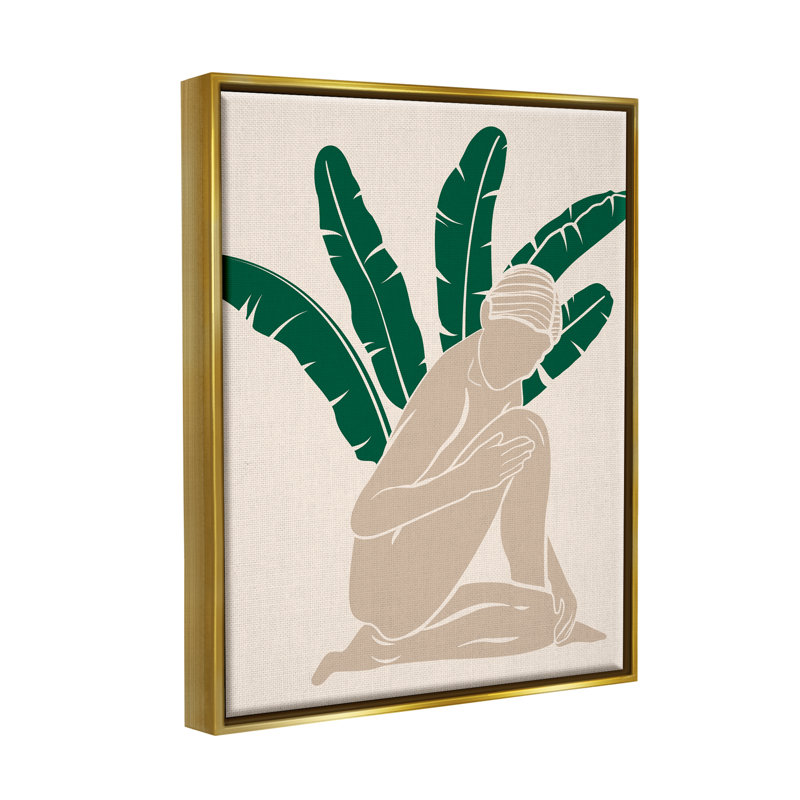 «Modern Boho Botanical Nude» par JJ Design House LLC - impression, H 31 po x l 25 po x P 1,7 po