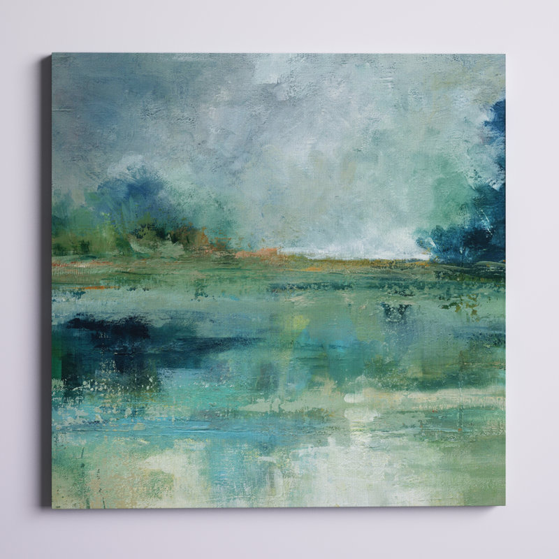 " Emerald Isle ", 40" H x 40" W x 1.5" D