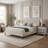 Jolande Contemporary 3 Pieces Bedroom Set-241350633-241350632