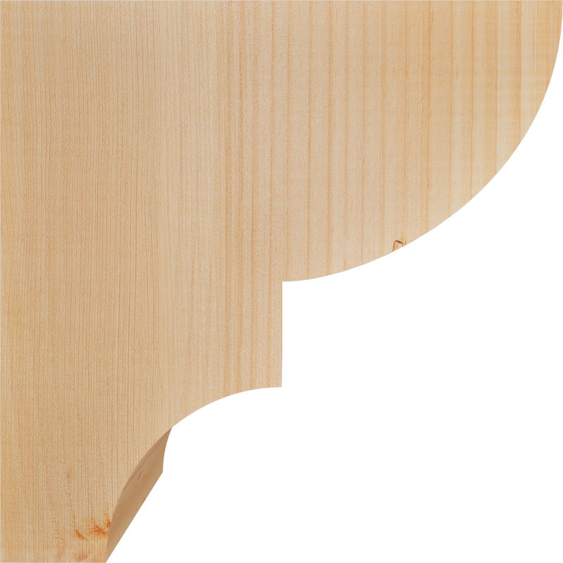 Corbeau Ridgewood, H 12 po x l 5,5 po x P 12 po, Sapin de Douglas, Lisse