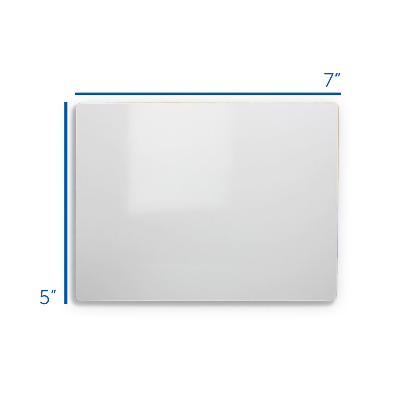 Flipside Products No Melamine Lap Board Whiteboard, 5" x 7"