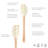 Tovolo Spatulart Tulip Garden Silicone Spatula with Wood Handle