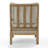Millissa Farmhouse Solid Wood Accent Armchair with Spindle Turned Wood Frame-1594165821