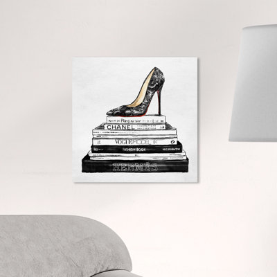 Fashion and Glam Fashion Pleasure Night Stilettos – Graphic Art Print