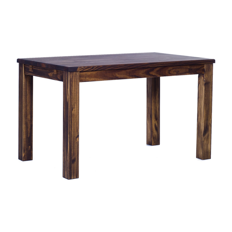Shepparton Extendable Pine Solid Wood Dining Table, Oak Antique, Oak Antique, 30" W x 47" L