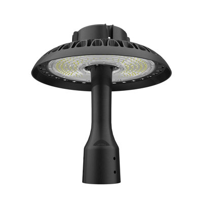 60W LED Post Top Light Fixture, 8000LM Super Bright 5500K Pure White, IP68 Waterproof Outdoor Area Light For Garden, Yard, Pathway, And Street