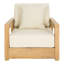 Melrose Teak Outdoor Lounge Chair-1509625999