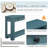 Console Table/Sofa Table With Storage Drawers And Bottom Shelf For Entryway Hallway-562199499