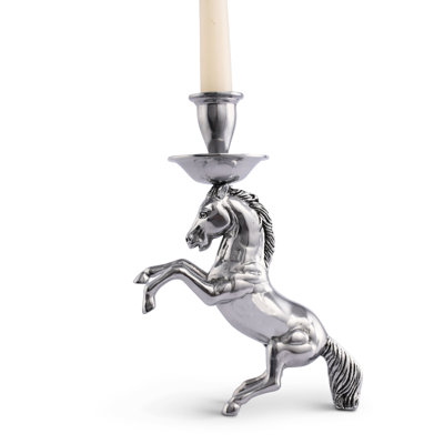 9'' H Aluminum Tabletop Candlestick
