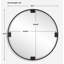 Miroir rond Latitude Run® Edwyna