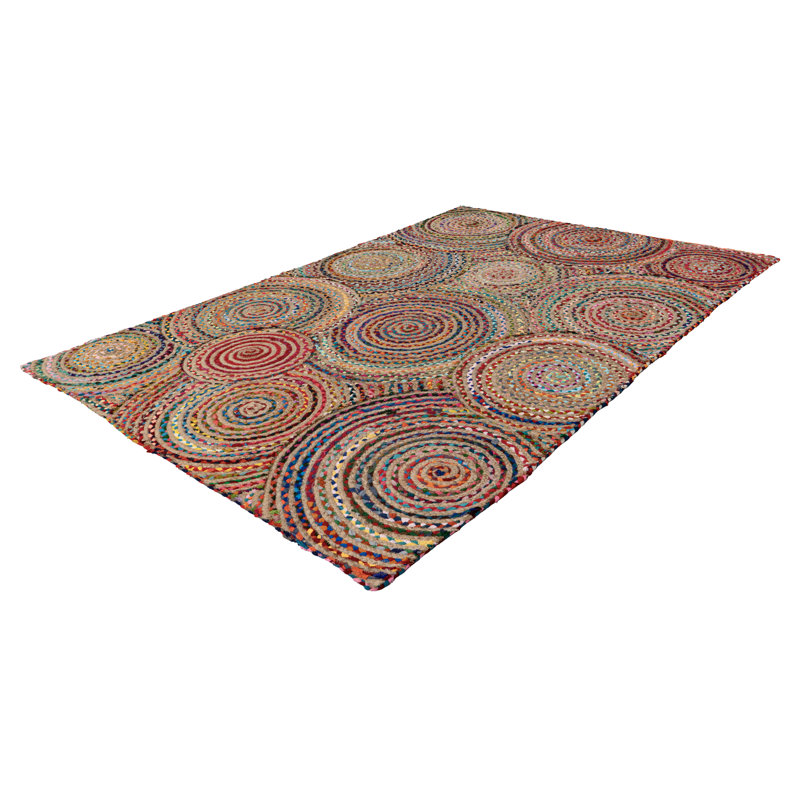 Adelmira Chequered Area Rug, Rectangle 80 x 150cm