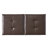 Upholstered PU Leather Storage Ottoman