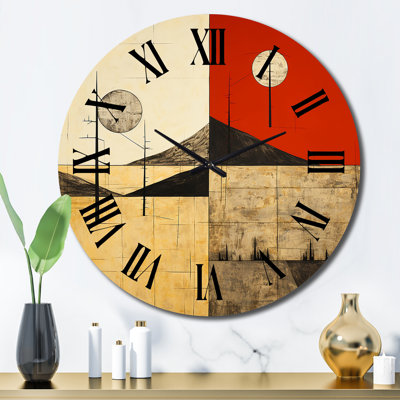 Horloge murale Time Illustration