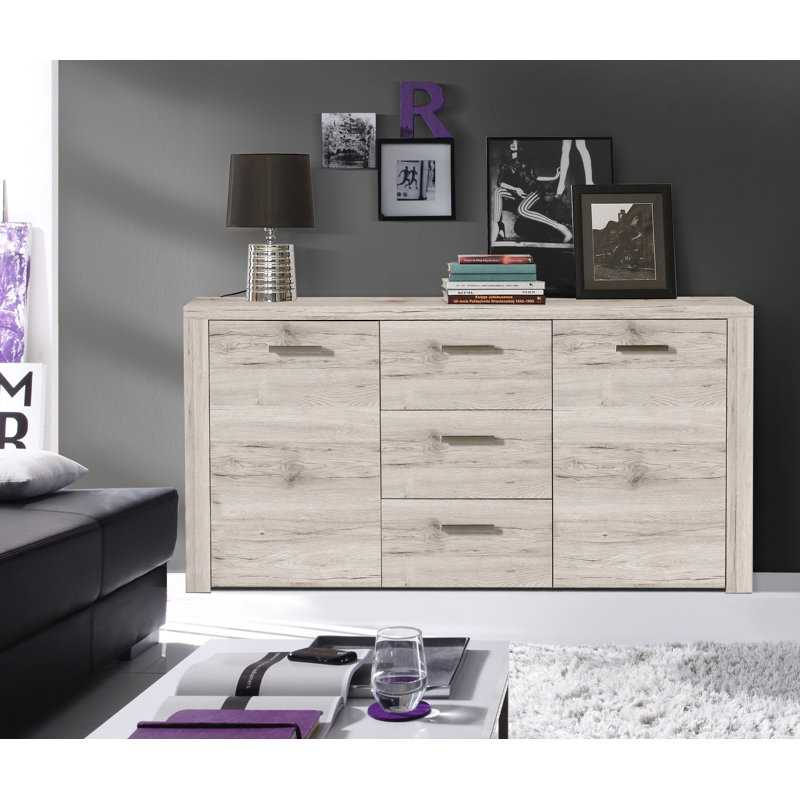 Compson 196cm Sideboard, Sand Oak