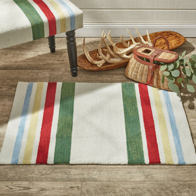 Tapis à rayures Camp
