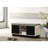 Graceful Shoe Cabinet With Upholstered Top And Sliding Door Grace Charming-Looking
