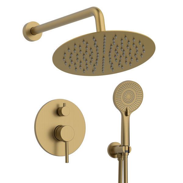 Shower Faucet with Rough in-Valve, Or brossé