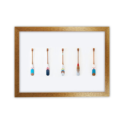 Five Oars - Print