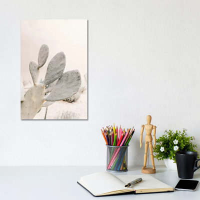 Neutral Cactus - Print on Canvas
