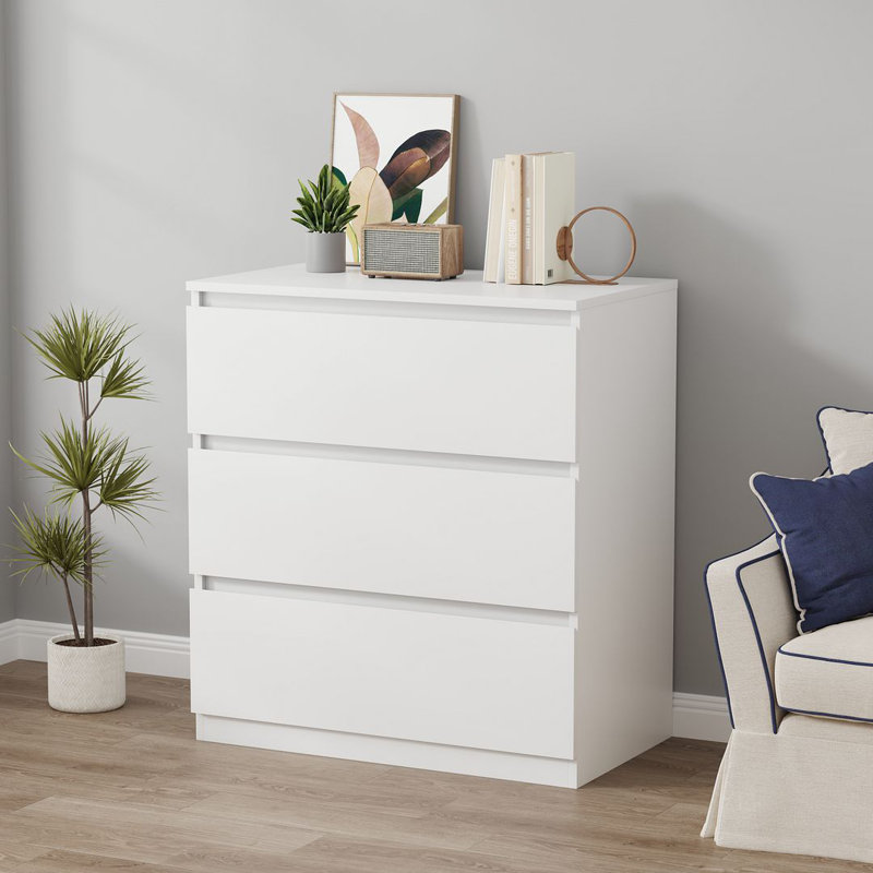 70 cm W Chest of 3 Drawers