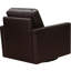 Fauteuil pivotant en cuir Vivienne-309101535