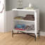 Lakeasha Steel 2 -Door Accent Cabinet-329080921