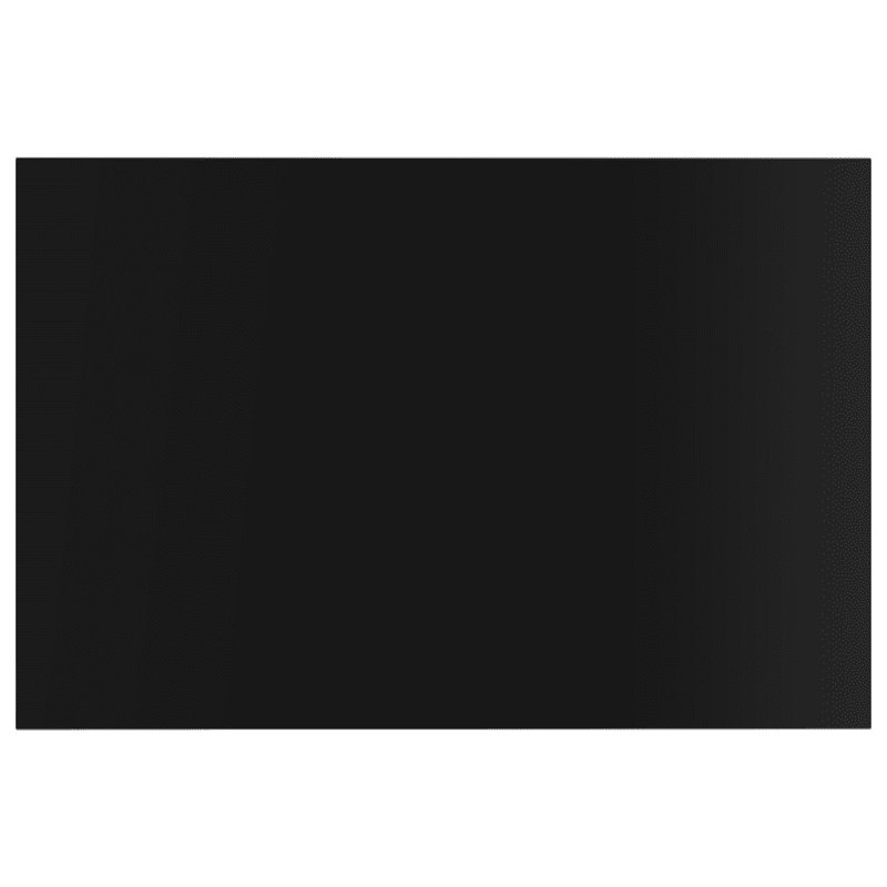 Adiyan 1.5cm H Bookcase, 1.5cm H x 60cm W x 40cm D, High Gloss Black