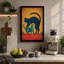 Cat and Dog Together Boho 1 Piece Wrapped Canvas Wall Art-660579913-660579953