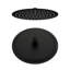 Pomme de douche rectangulaire 12 po en acier inoxydable 12 po ajustable à 360 degrés 0,08 po-105075468