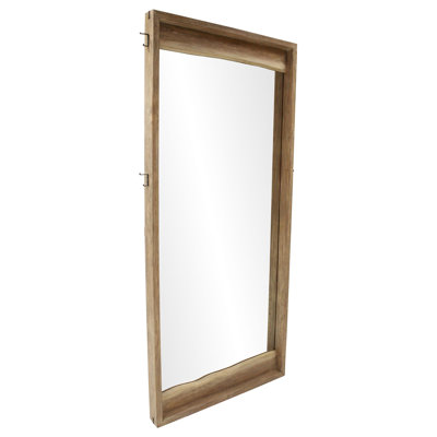 Stillwater Full-Length Floor Mirror Weathered Oak