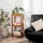 3-tier Solid Wood Shelving Unit