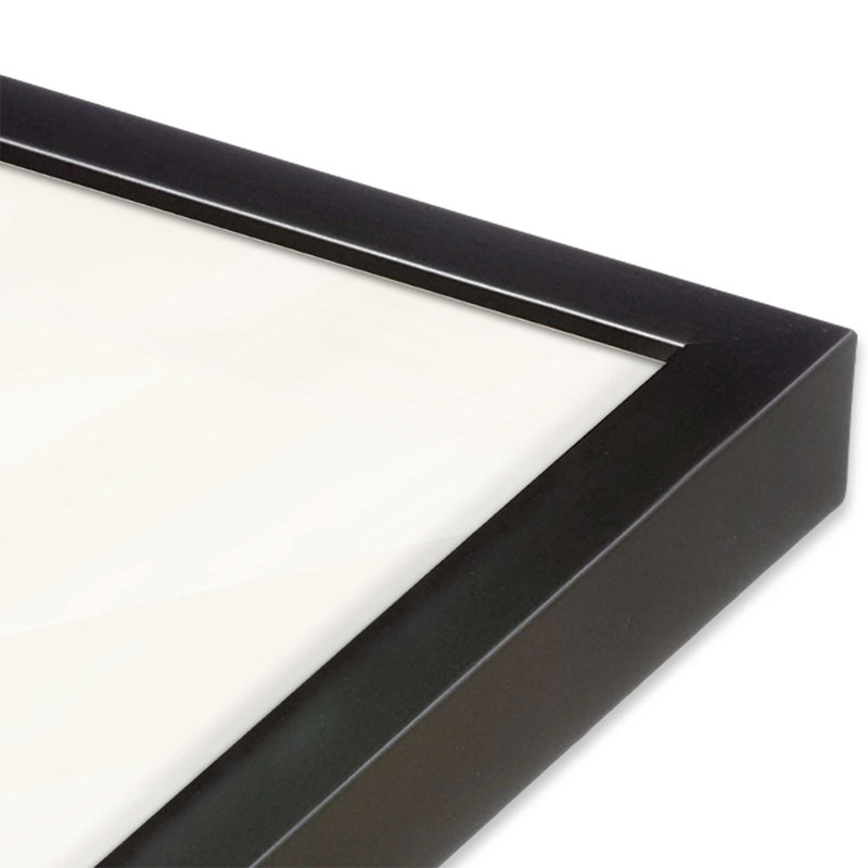 «Tan Leaf Impressions I Print», Cadre de coin ouvert en zinc patiné, H 15,25 po x l 12,25 po